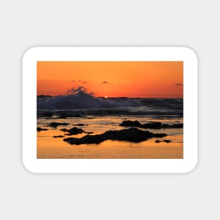 Mediterranean summer sunset Magnet