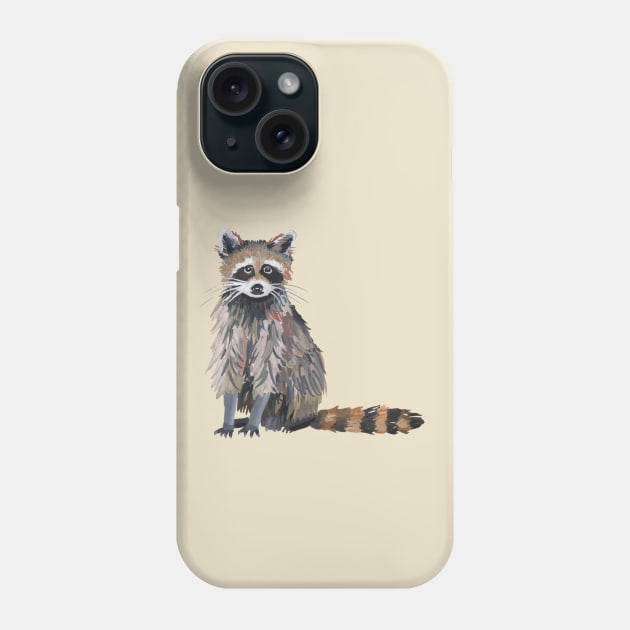 Raccoon Phone Case by Das Brooklyn