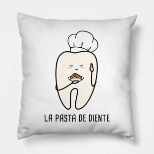 Pasta de Diente Spanish Pun Pillow