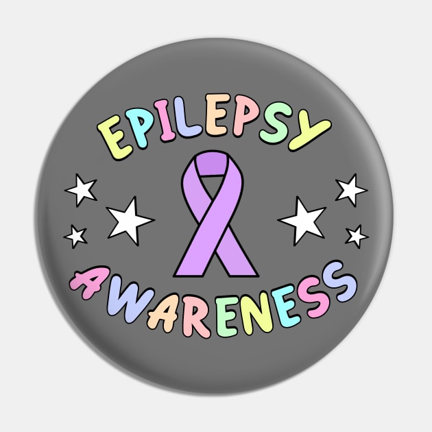 Epilepsy - Disability Awareness Pin by Football from the Left