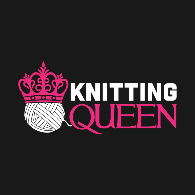 Knitting Queen (white) by nektarinchen