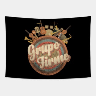 Music Tour Vintage Retro Style // Grupo Firme Tapestry