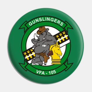 F/A18 Rhino - VFA105 Gunslingers Pin