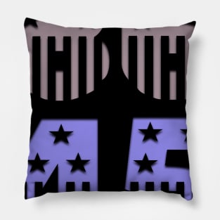 Vintage Style 86 45 Anti Trump Pillow