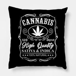 Cannabis 420 Brand – High-Quality Sativa & Indica Pillow