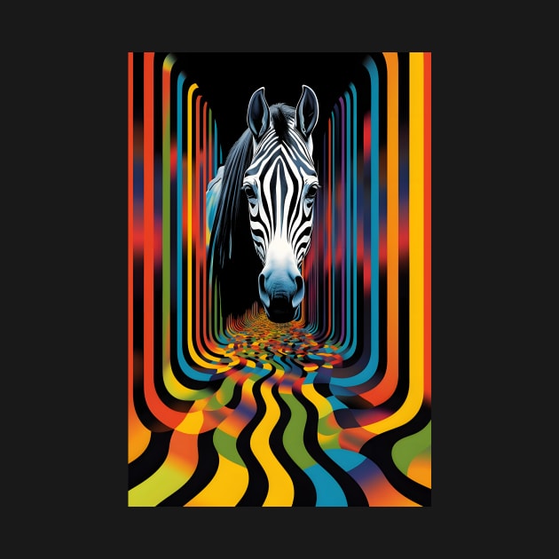 Optical Illusions - Zebra by Mistywisp