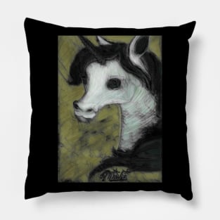 Ghostly Unicorn Pillow