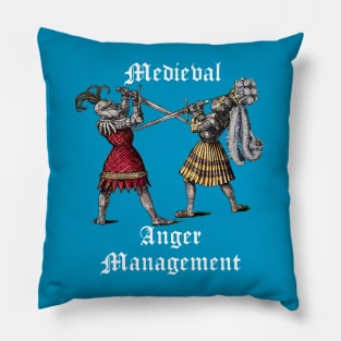 Medeival Anger Management Pillow