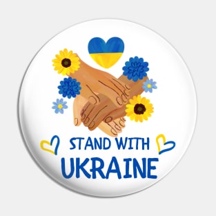 Stand with Ukraine Pin