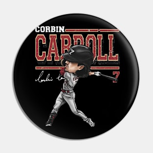 Corbin Carroll Arizona Cartoon Pin