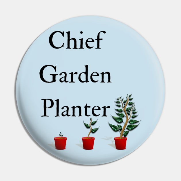 Chief Garden Planter Pin by Style Conscious