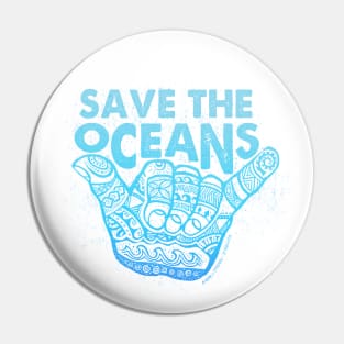 Hang Loose - Save the Oceans Pin