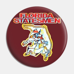 Florida Statesmen Football Pin