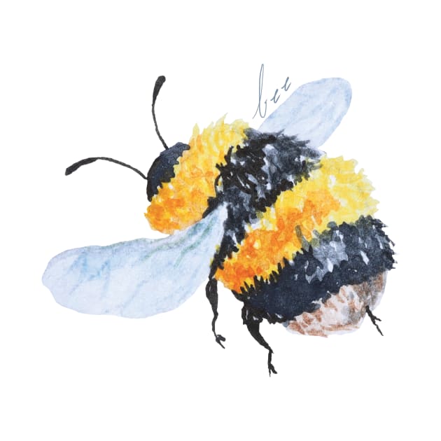 bee watercolor 2 by Joy8046