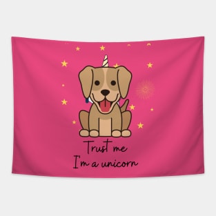 Trust Me I am a Unicorn Tapestry