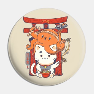 Tako and Neko Restaurant Pin