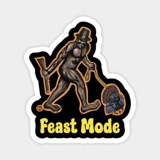 Feast Mode Bigfoot Magnet