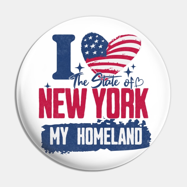 New York my homeland Pin by HB Shirts