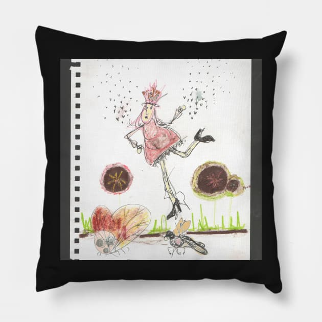 Fairy Finish Pillow by cintclare