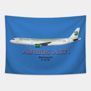 Airbus A321 - Germania Tapestry