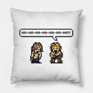 Final Fantasy X: Laughing Tidus And Yuna Pillow