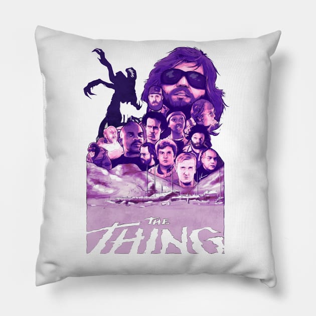 The Thing Pillow by LiamShaw