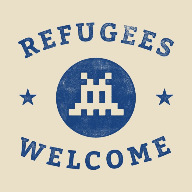 Refugees Welcome! by sebisghosts