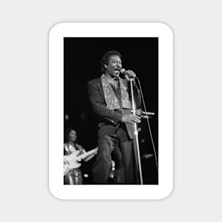 Wilson Pickett BW Photograph Magnet