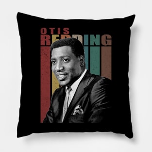 Soulful Crooning Chronicles Redding's Iconic Music Scenes Apparel Pillow