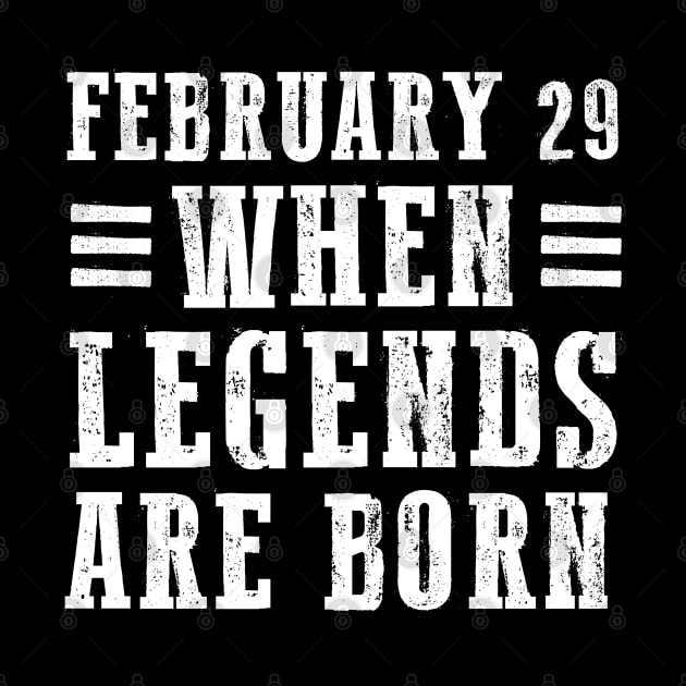 February 29 Birthday For Men & Women Cool leap year by ArtistryThreads