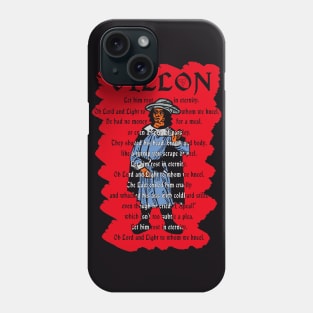 François Villon Phone Case