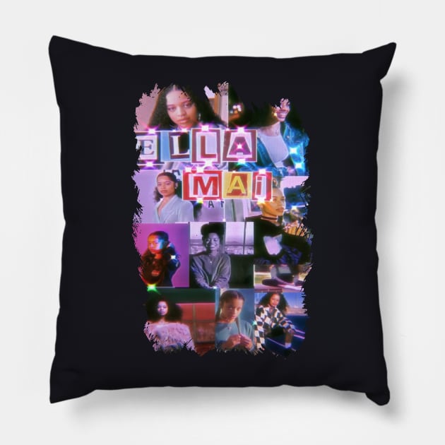 Ella Mai Pillow by Chanlothes