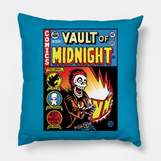 Vault of Midnight Comic Cover Pillow