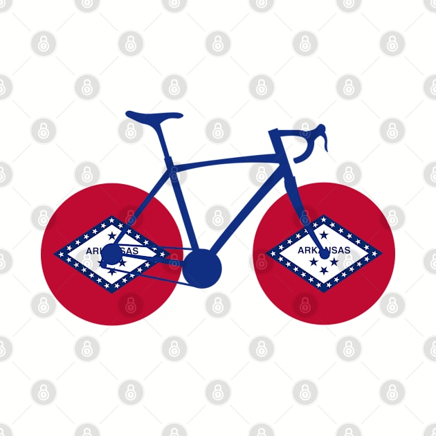 Arkansas Flag Cycling by esskay1000