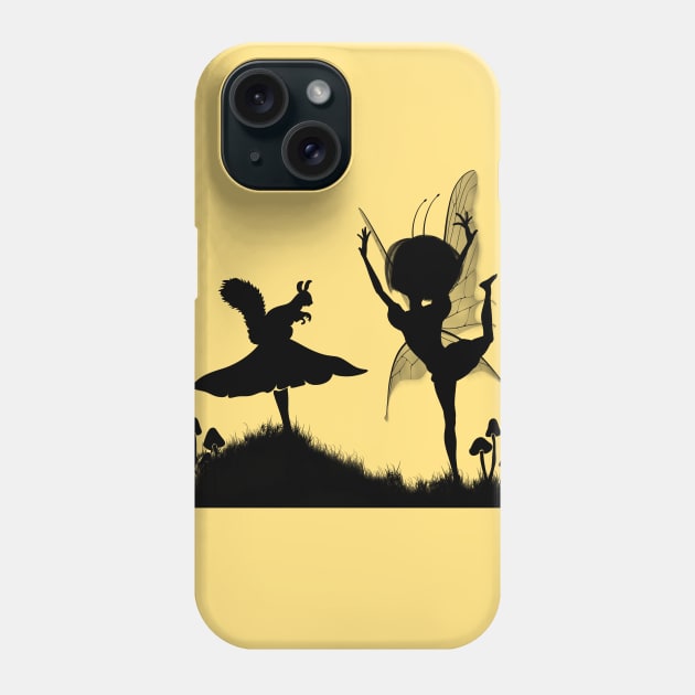 Little fairy dancing in the night Phone Case by Nicky2342