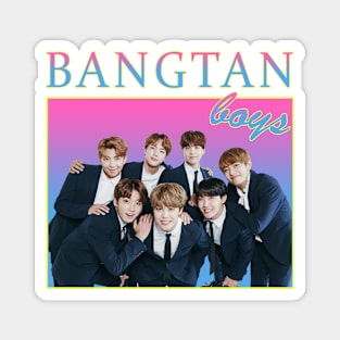 BTS - retro design Magnet