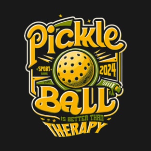 Funny Pickleball Design For Men Grandpa 2024 T-Shirt