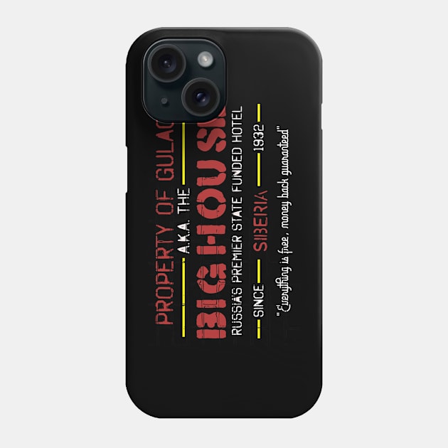 The Big House from Muppets most Wanted, brick distressed Phone Case by woodsman