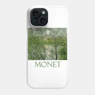 The Isle Grande Jatte (1878) by Claude Monet Phone Case