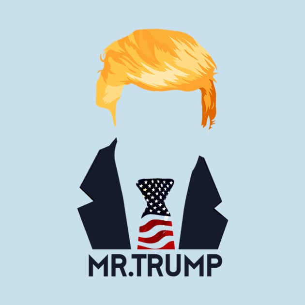 DONALD TRUMP T-SHIRT 2020 by QUENSLEY SHOP