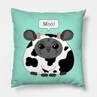 Fluffy Moo Pillow