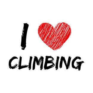 I Love Climbing T-Shirt