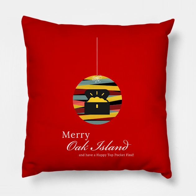 Oak Island Christmas Shirt Pillow by OakIslandMystery