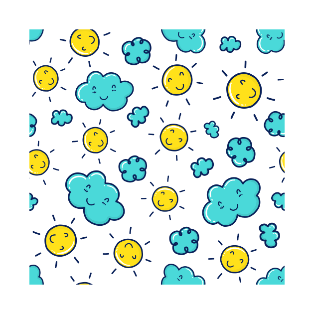 Sunshine & Clouds - Doodle by KindlyHarlot