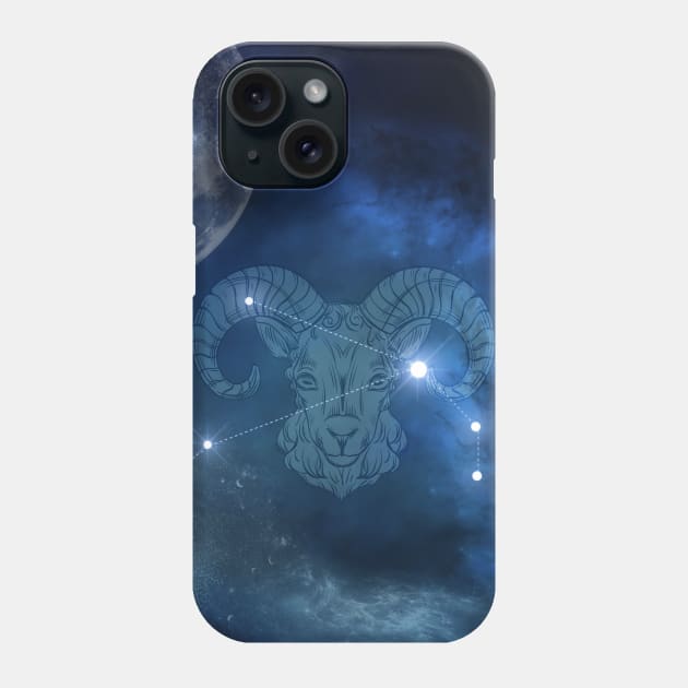 Zodiac sings aries Phone Case by Nicky2342