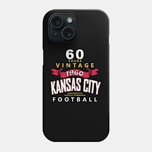 KC Vintage Kansas City Football 1960 Phone Case