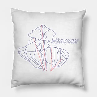 Wildcat Trail Map Pillow