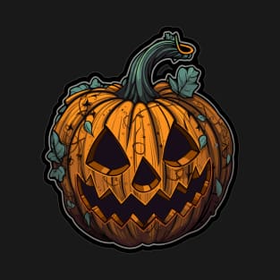 Spooky Halloween Pumpkin Costume Horror Halloween T-Shirt