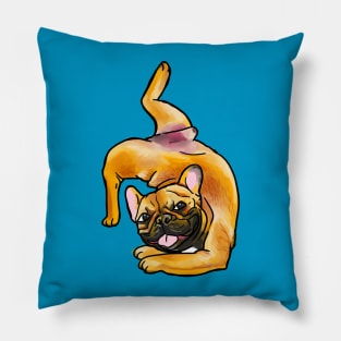 One legged invert leg pose Pillow