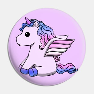 Trans Unicorn Pin